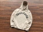 Trust God Off White Hoodie
